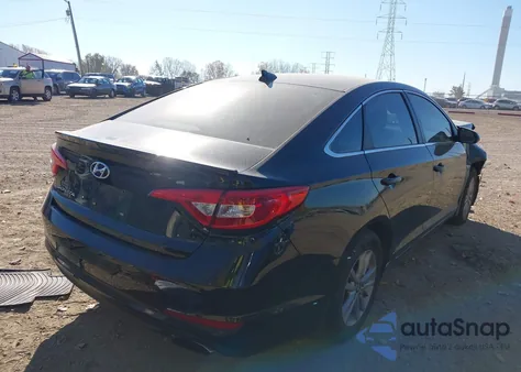 2016 Hyundai Sonata Se from USA, damaged, VIN 5NPE24AF6GH388889